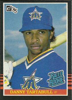 #27 Danny Tartabull - Seattle Mariners - 1985 Donruss Baseball