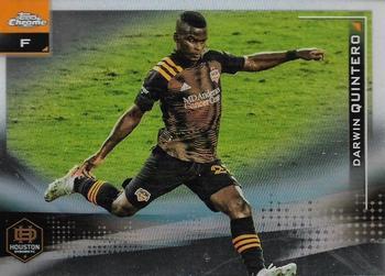 #27 Darwin Quintero - Houston Dynamo - 2021 Topps Chrome MLS Soccer