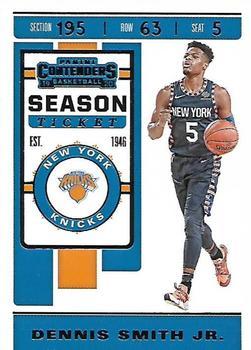 #27 Dennis Smith Jr. - New York Knicks - 2019-20 Panini Contenders Basketball