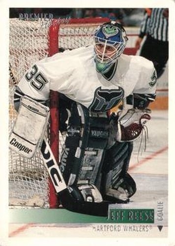 #27 Jeff Reese - Hartford Whalers - 1994-95 Topps Premier Hockey