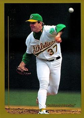#27 Kenny Rogers - Oakland Athletics - 1999 Topps Baseball