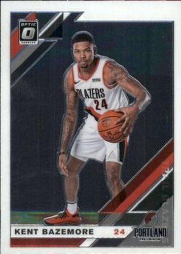 #27 Kent Bazemore - Portland Trail Blazers - 2019-20 Donruss Optic Basketball