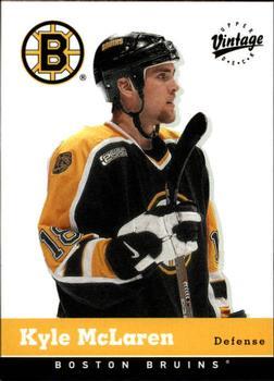 #27 Kyle McLaren - Boston Bruins - 2000-01 Upper Deck Vintage Hockey