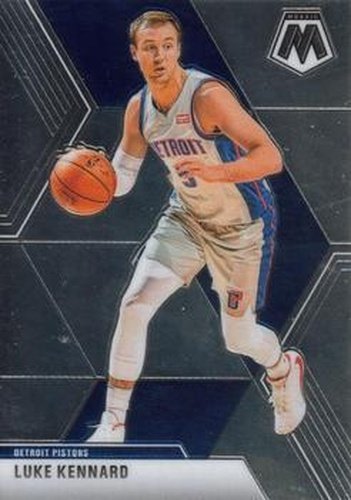 #27 Luke Kennard - Detroit Pistons - 2019-20 Panini Mosaic Basketball