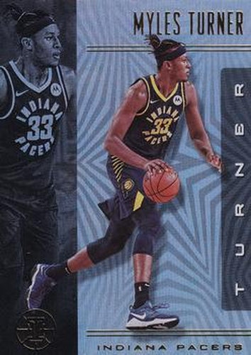 #27 Myles Turner - Indiana Pacers - 2019-20 Panini Illusions Basketball