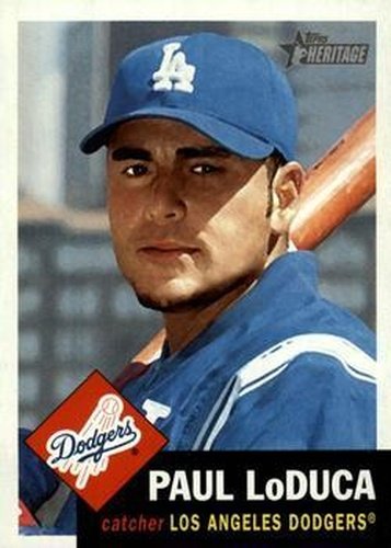 #27 Paul Lo Duca - Los Angeles Dodgers - 2002 Topps Heritage Baseball
