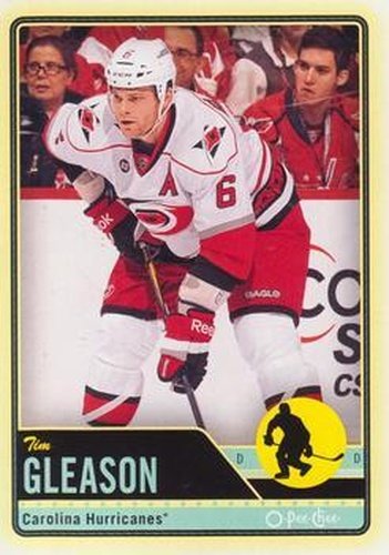#27 Tim Gleason - Carolina Hurricanes - 2012-13 O-Pee-Chee Hockey