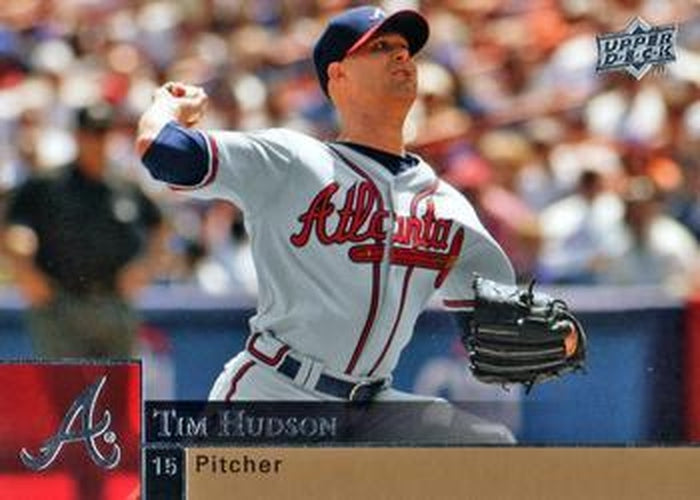 #27 Tim Hudson - Atlanta Braves - 2009 Upper Deck Baseball