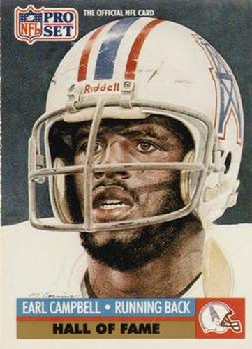 #27 Earl Camell - Houston Oilers - 1991 Pro Set Football