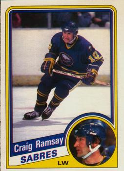 #27 Craig Ramsay - Buffalo Sabres - 1984-85 O-Pee-Chee Hockey