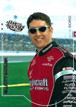 #27 Elliott Sadler - Wood Brothers Racing - 2001 Press Pass Trackside Racing
