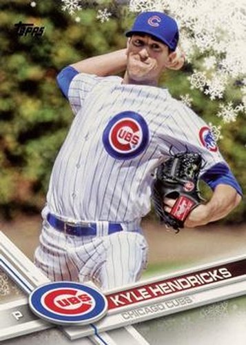 #HMW27 Kyle Hendricks - Chicago Cubs - 2017 Topps Holiday Baseball