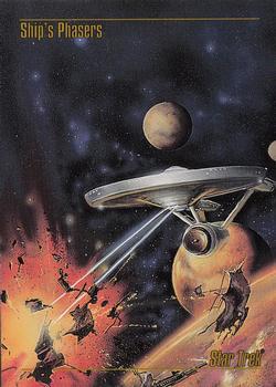 #27 Ship's Phasers - 1993 SkyBox Star Trek Master Series