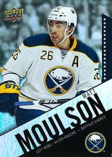 #27 Matt Moulson - Buffalo Sabres - 2015-16 Upper Deck Tim Hortons Hockey