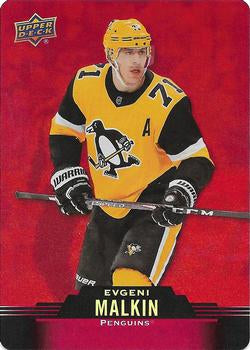 #DC-27 Evgeni Malkin - Pittsburgh Penguins - 2020-21 Upper Deck Tim Hortons Hockey - Red Die Cut