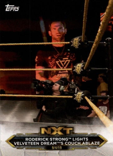 #27 Roderick Strong / Velveteen Dream - 2020 Topps WWE NXT Wrestling