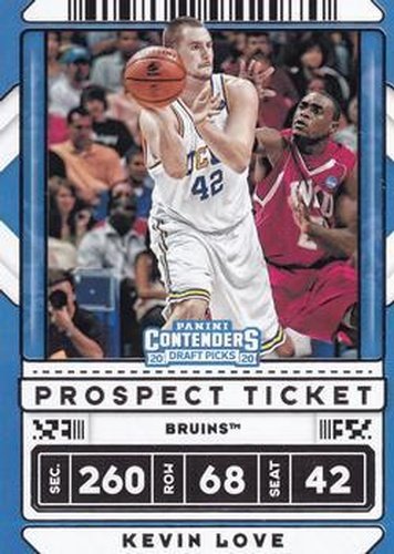 #27b Kevin Love - UCLA Bruins - 2020 Panini Contenders Draft Picks Basketball