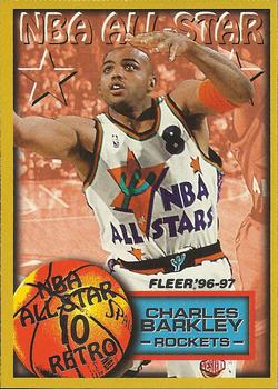 #280 Charles Barkley - Houston Rockets - 1996-97 Fleer Basketball