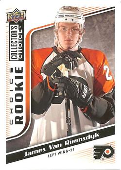 #280 James Van Riemsdyk - Philadelphia Flyers - 2009-10 Collector's Choice Hockey