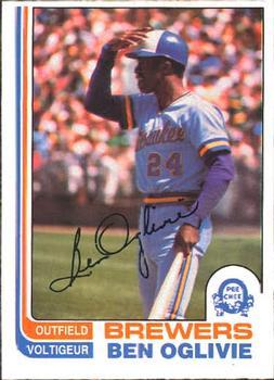 #280 Ben Oglivie - Milwaukee Brewers - 1982 O-Pee-Chee Baseball