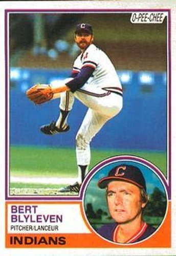 #280 Bert Blyleven - Cleveland Indians - 1983 O-Pee-Chee Baseball