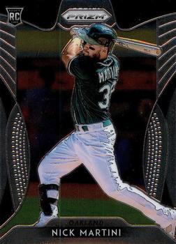 #280 Nick Martini - Oakland Athletics - 2019 Panini Prizm Baseball