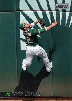 #280 Ramon Laureano - Oakland Athletics - 2021 Stadium Club Baseball