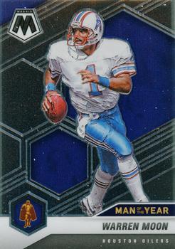 #280 Warren Moon - Houston Oilers - 2021 Panini Mosaic Football