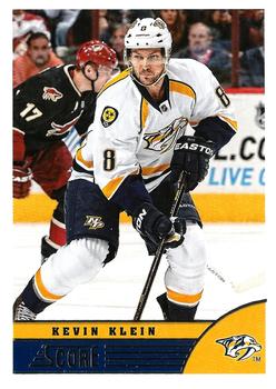 #280 Kevin Klein - Nashville Predators - 2013-14 Score Hockey