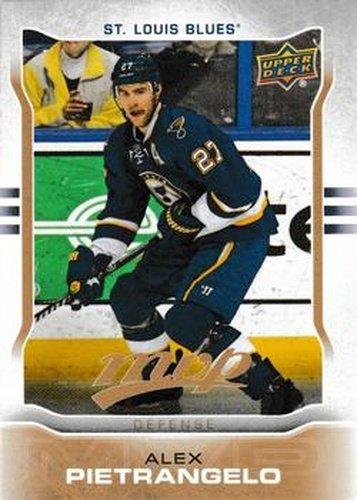 #280 Alex Pietrangelo - St. Louis Blues - 2014-15 Upper Deck MVP Hockey