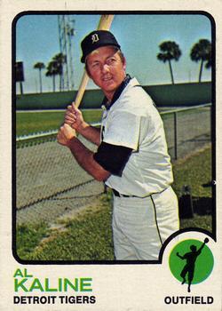 #280a Al Kaline - Detroit Tigers - 1973 Topps Baseball