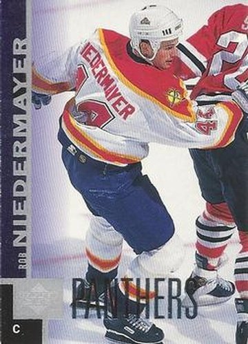 #281 Rob Niedermayer - Florida Panthers - 1997-98 Upper Deck Hockey