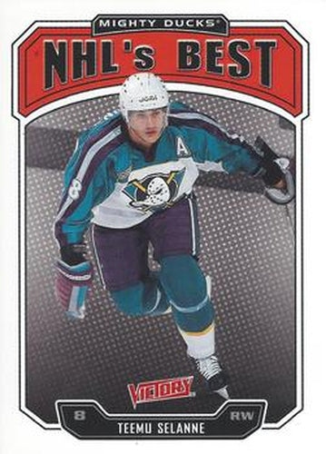 #281 Teemu Selanne - Anaheim Mighty Ducks - 2000-01 Upper Deck Victory Hockey