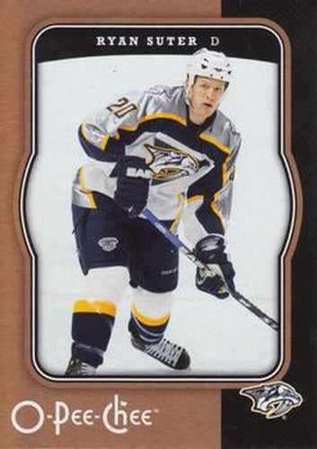 #281 Ryan Suter - Nashville Predators - 2007-08 O-Pee-Chee Hockey