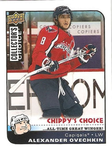 #281 Alexander Ovechkin - Washington Capitals - 2008-09 Collector's Choice Hockey