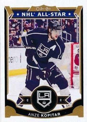 #281 Anze Kopitar - Los Angeles Kings - 2015-16 O-Pee-Chee Hockey