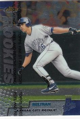 #281 Carlos Beltran - Kansas City Royals - 1999 Finest Baseball
