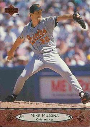 #281 Mike Mussina - Baltimore Orioles - 1996 Upper Deck Baseball