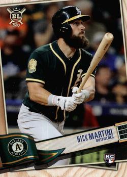 #281 Nick Martini - Oakland Athletics - 2019 Topps Big League Baseball