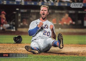#281 Pete Alonso - New York Mets - 2021 Stadium Club Baseball
