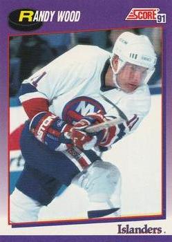 #281 Randy Wood - New York Islanders - 1991-92 Score American Hockey