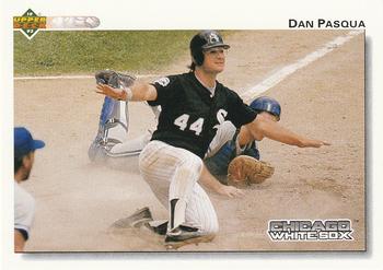 #281 Dan Pasqua - Chicago White Sox - 1992 Upper Deck Baseball