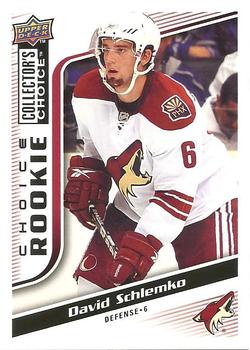 #282 David Schlemko - Phoenix Coyotes - 2009-10 Collector's Choice Hockey