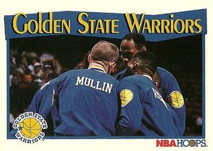 #282 Golden State Warriors - Golden State Warriors - 1991-92 Hoops Basketball