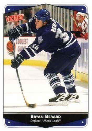 #282 Bryan Berard - Toronto Maple Leafs - 1999-00 Upper Deck Victory Hockey