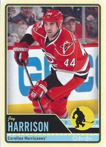 #282 Jay Harrison - Carolina Hurricanes - 2012-13 O-Pee-Chee Hockey