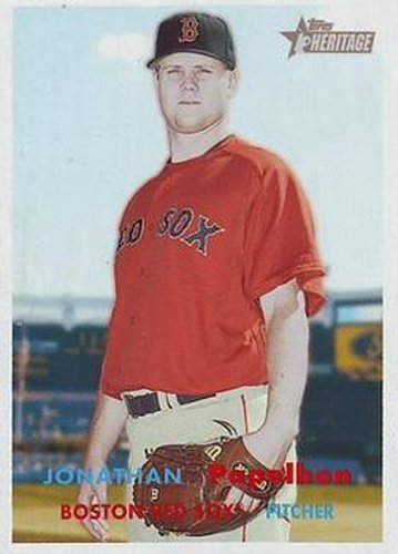 #282 Jonathan Papelbon - Boston Red Sox - 2006 Topps Heritage Baseball