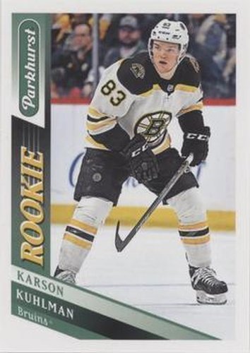 #282 Karson Kuhlman - Boston Bruins - 2019-20 Parkhurst Hockey