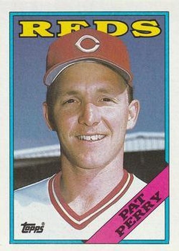 #282 Pat Perry - Cincinnati Reds - 1988 Topps Baseball