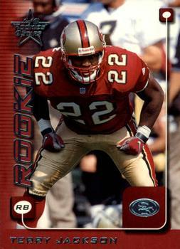 #282 Terry Jackson - San Francisco 49ers - 1999 Leaf Rookies & Stars Football